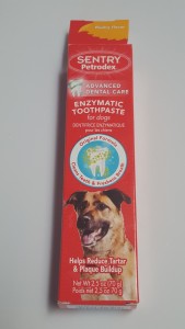 dog toothpaste