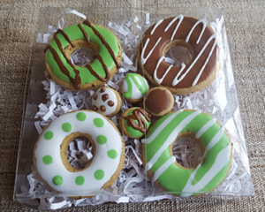 Green Donuts Gift Box