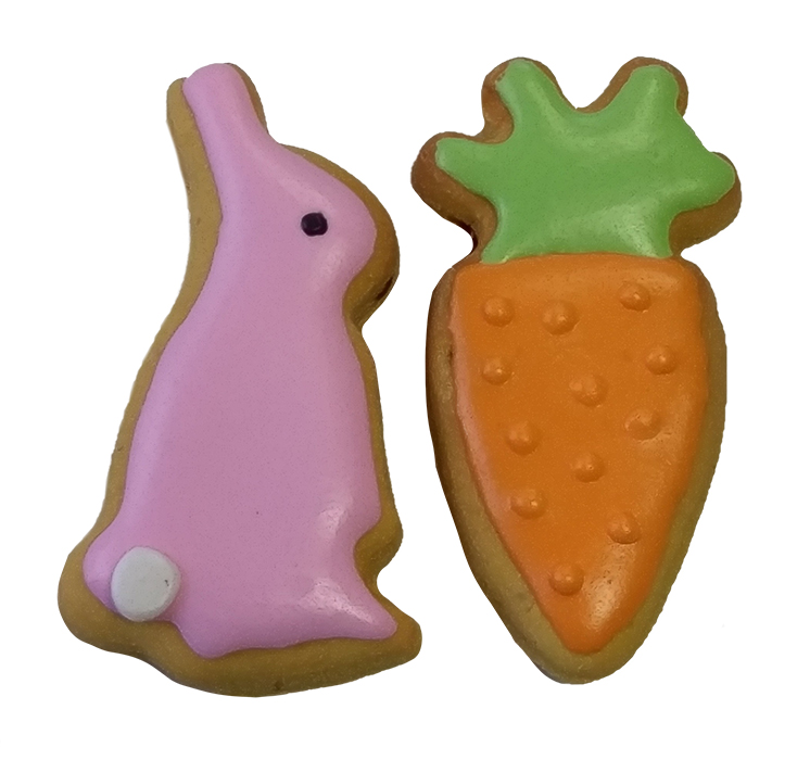 2pc-Spring Bunny-and-Carrot